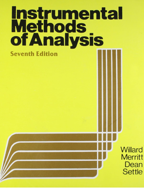 Instrumental Methods Of Analysis, 7E(Pb)